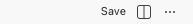 Save button in the Shopify theme code editor